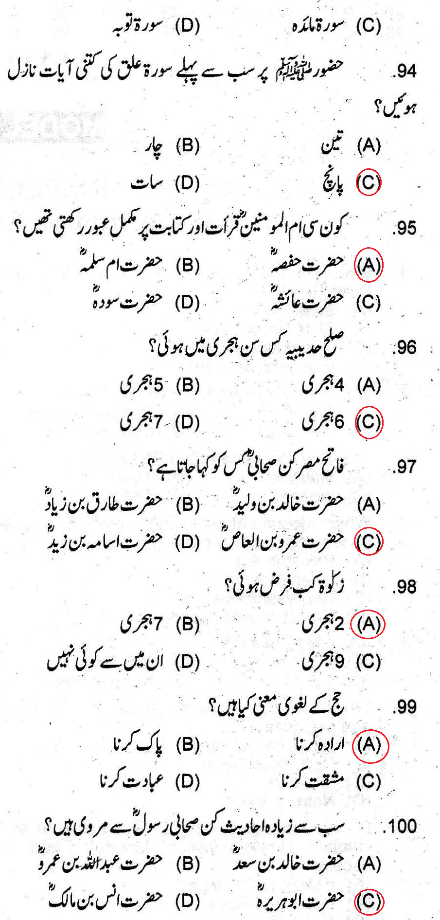 ASSISTANT DIRECTOR (INVESTIGATION) IN ANTI-CORRUPTION ESTABLISHMENT - 2015 Paper